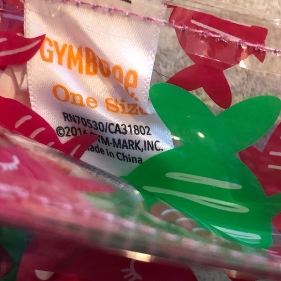 🆕 Gymboree girls pink beach bag fish tote - Picture 7 of 9